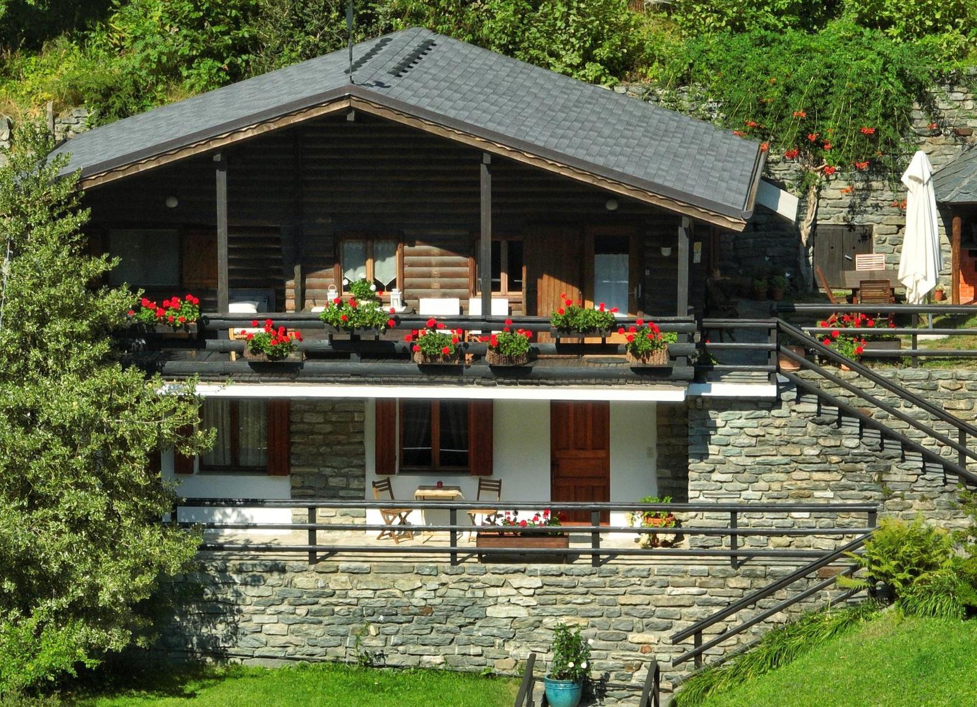Bed and Breakfast Lo Chalet Pontboset Exteriér fotografie